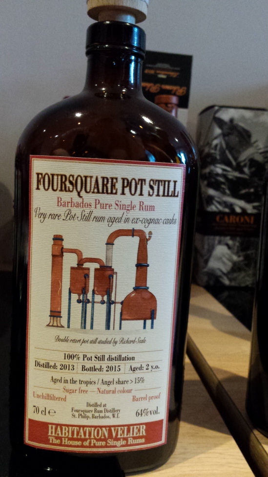 Star of the show....the Habitation Velier releases...Foursquare 100% Pot Still